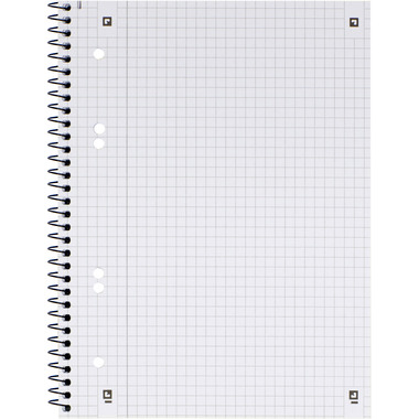 OXFORD Collegeblock A5+ 100050393 kariert, 90g 80 Blatt