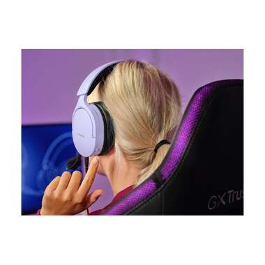 Trust Headset GXT 489P FAYZO Violett/Schwarz