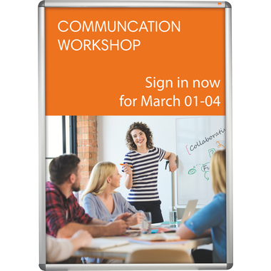 NOBO Cornice affisso A0 1902208 899x17x1247mm