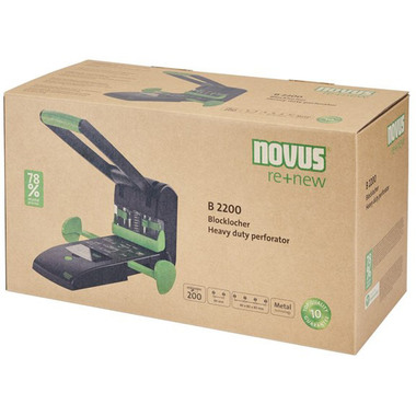 NOVUS Perforateur B 2200 re+new B2200 025065 noir/green 200 flls.