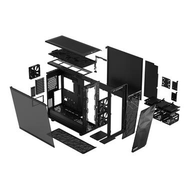 Fractal Design PC-Gehäuse Meshify 2 XL Light TG Schwarz