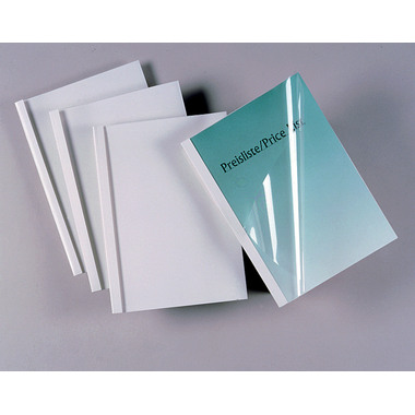 GBC Cartellina rilegatura 8mm A4 IB370052 bianco 100 pezzi