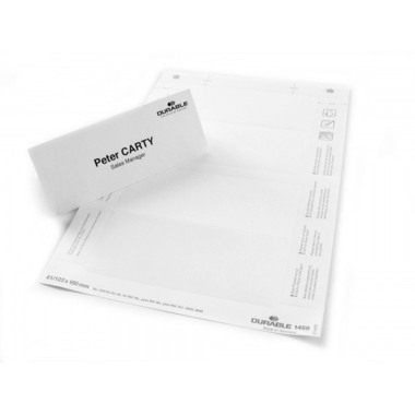 DURABLE Etiketten Badgemaker 145902 61/122x150mm 40 Stück