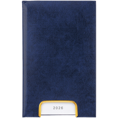 BIELLA Agenda Disponent 2026 807401050026U 1J/1P bleu ML 10.1x16cm