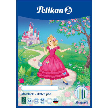 PELIKAN BLOC A PEINDRE A4 137679 70g 100 feuilles