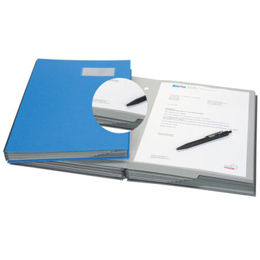 BIELLA Raccoglitore per firme A4 34141005U blu 10 registri