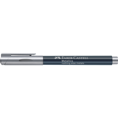 FABER-CASTELL Metallic Marker 1.5mm 160751 argento