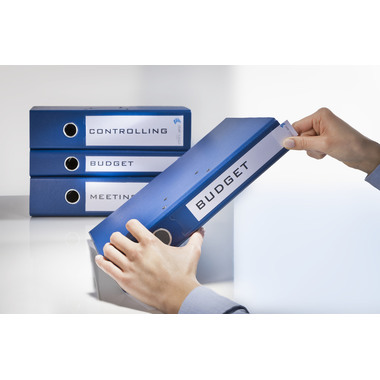 AVERY ZWECKFORM Etiquettes dorsales 28x143mm 32242 blanc 225 pcs./25 flls.