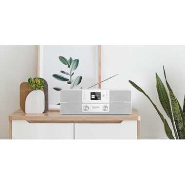 Technisat DAB+ Radio DigitRadio 370 CD BT White
