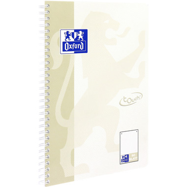 OXFORD Collegebloc Essentials A4+ 400132378 vertbleu, quadr. 5mm 80 feui.