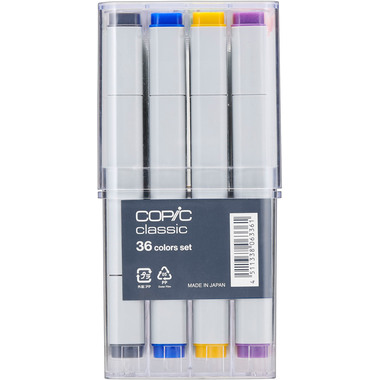COPIC Marker Classic 20075158 Basis-Set, 36 pz.