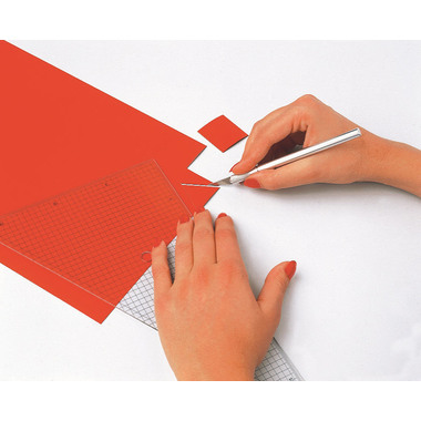 MAGNETOPLAN Carta Calamita A4 1266006 rosso