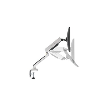 Ultradesk Tischhalterung Offshoot Single bis 9 kg – Weiss