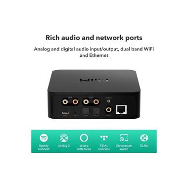 WiiM Lecteur audio réseau Pro Plus Noir