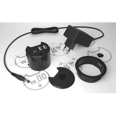 ICY BOX Tisch-Hub IB-HUB1407