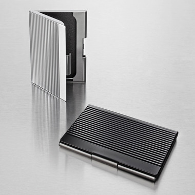 SIGEL Astuccio bigli.vis. 62x95mm VZ130 cromo -20 carte