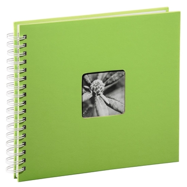 HAMA Album Fine Art 2115 280x240mm, kiwi 25 pages blanc