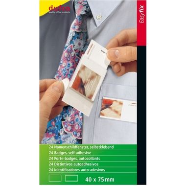 DUFCO Namensschilder 53001.44 40x75mm 24 Stück