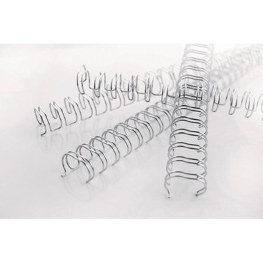 GBC Baguettes de reliure 12mm A4 RG810810 noir, 34 anneaux 100 pcs.