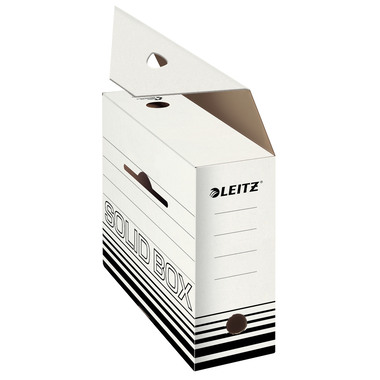 LEITZ Solid Box A4 6128-00-01 weiss 100x257x330mm