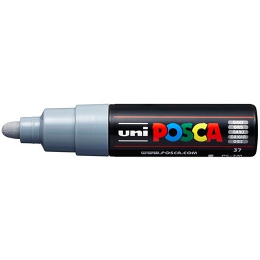 POSCA Marker 4.5-5.5mm PC-7M GREY grau, Rundspitze