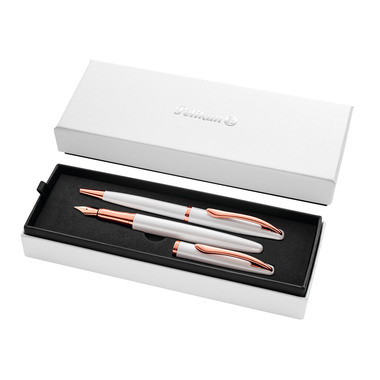 PELIKAN Stylo plume&stylo bille 821865 Jazz Noble Elegance Pearl