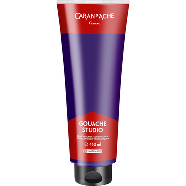 CARAN D'ACHE Couleur opaque Gouache 450ml 2340.120 violet, Studio