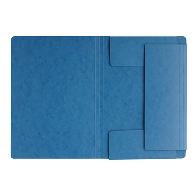 PAGNA Gummibandmappe A4 24007-02 blau 3 Klappen
