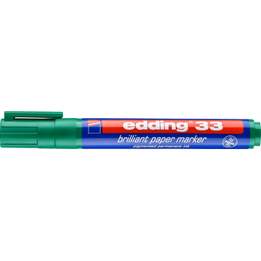 EDDING Marqueur permanent 33 33-4 vert