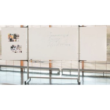 MAGNETOPLAN Ferroscript-Whiteboard 1242718 3-parties 1800x1200mm