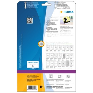 HERMA CD-Etiketten 116mm 5115 weiss 50 St./25 Blatt