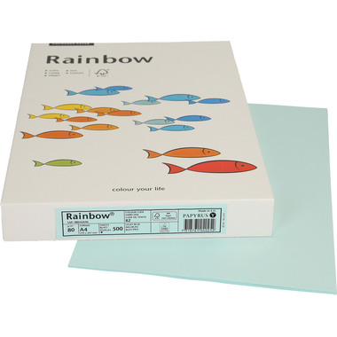 RAINBOW Carta azzurra/82 A4 88042696 FSC, 80g 500 fogli