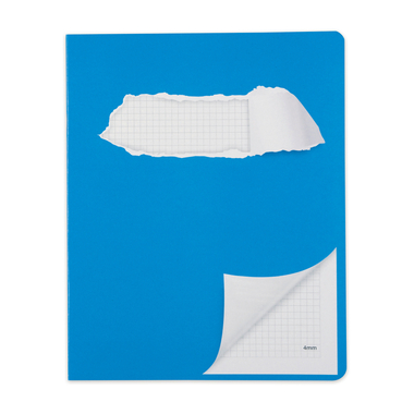 ELCO Quaderno 17,5x22cm 73053.37 quadrettato blu