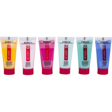 TALENS Acrylfarbe 6x12ml 9021863M Caribbean