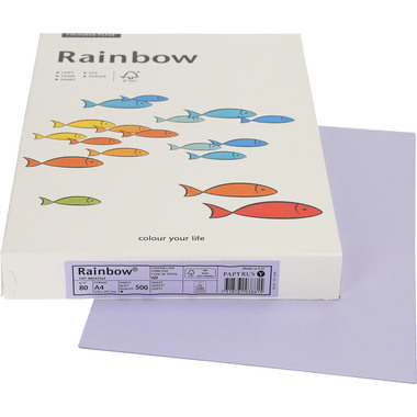 RAINBOW Papier violett/60 A4 88042564 FSC, 80g 500 Blatt