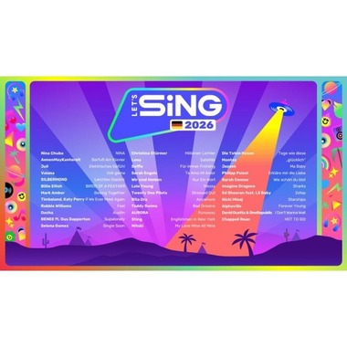 GAME Let's Sing 2026 für Switch German Version