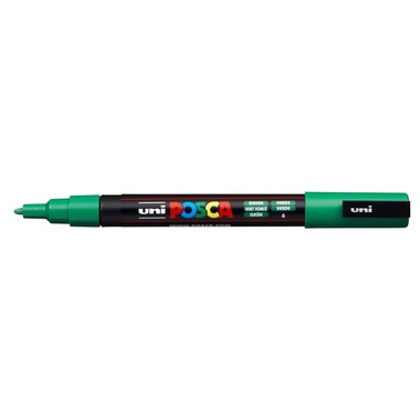 POSCA Marker 0.9-1.3mm PC-3M GREEN grün, Rundspitze