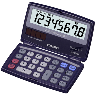 CASIO Calculatrice SL-100VER-SA EURO