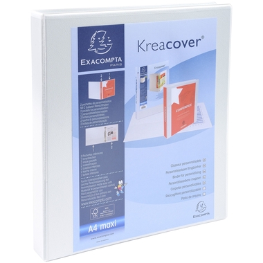 EXACOMPTA Classeur de pres. 51940E A4 4 anneaux 3.8cm