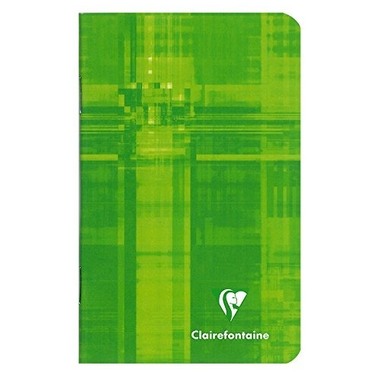 CLAIREFONTAINE Cahier 7,5x12cm 3582 5mm 24 feuilles