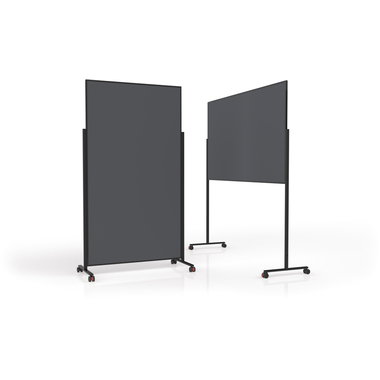 MAGNETOPLAN Design Tableau de Présent. VP 1181201 gris, feutre 1000x1800mm