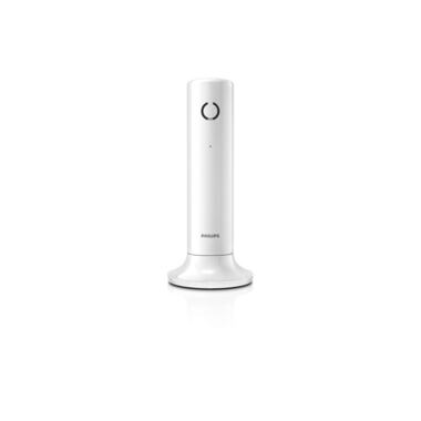 Philips Cordless Phone M4501W White