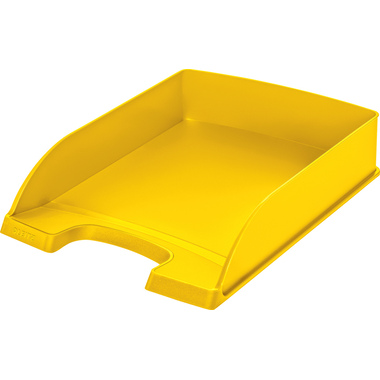 LEITZ Corbeille à courrier Plus A4 52270015 jaune