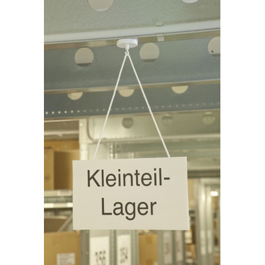 MAGNETOPLAN Hakenmagnet 47mm 52647 weiss 16kg