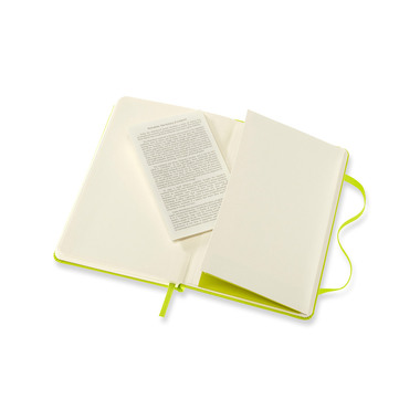 MOLESKINE Carnet HC Pocket/A6 850864 en blanc,lime,192 p.