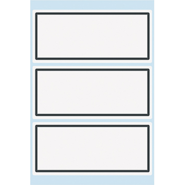 HERMA Etiquettes 36×82mm 5711 bord gris, ligné 18 pcs.