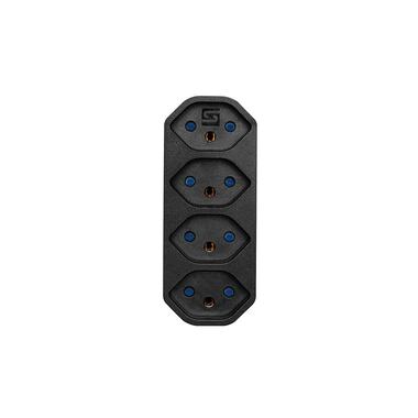 STEFFEN Manta Mehrfachadapter 4xT13 drehbar 4