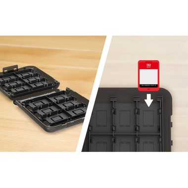 Hori Nintendo Switch 2 Game Card Case - Black