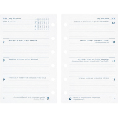 SUCCES Agenda Junior 2026 842107000026U 1S/2P recharge compl. 8x12.5cm