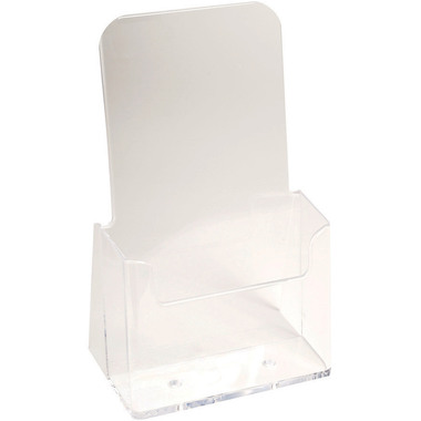 EXACOMPTA Prospekthalter 1/3 A4 73058D transparent 65x115x107mm